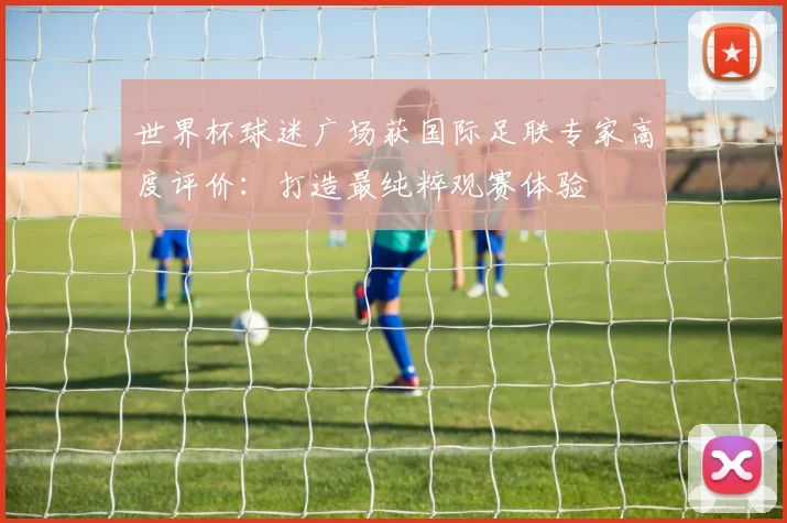 世界杯球迷广场获国际足联专家高度评价:打造最纯粹观赛体验