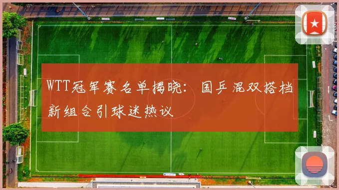 WTT冠军赛名单揭晓：国乒混双搭档新组合引球迷热议